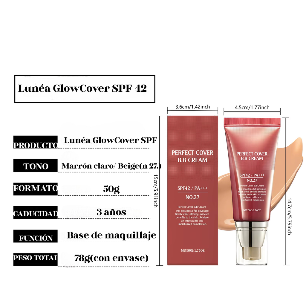 Lunéa GlowCover SPF 42 PA+++